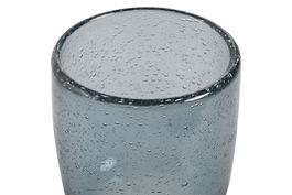 DKD Home Decor Copa Azul Cristal Set de 6 Piezas 8 x 8 x 14 cm