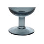 DKD Home Decor Set de 6 Copas de Cristal Burbujas Azul 300ml