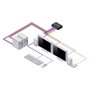 StarTech CK4-HP202C KVM Switch Seguro de 2 Puertos para 2 Monitores HDMI/DisplayPort 4K 60Hz