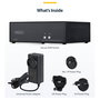 StarTech CK4-HP202C KVM Switch Seguro de 2 Puertos para 2 Monitores HDMI/DisplayPort 4K 60Hz