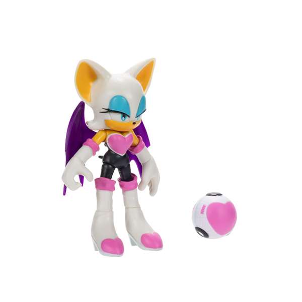 Jakks Pacific Figura Articulada Sonic the Hedgehog 10 cm - PVC - Modelos Surtidos (Classic Sonic, Neo Metal Sonic, Rouge, Silver)
