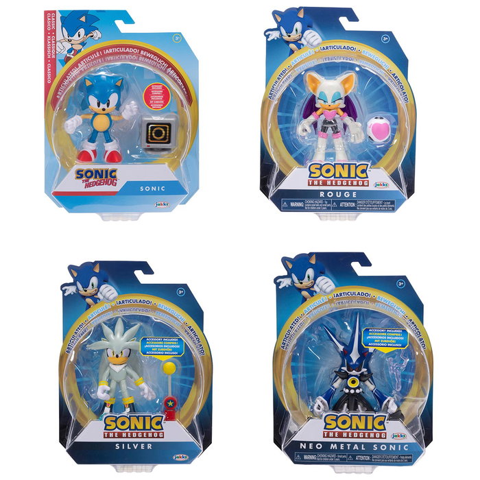 Jakks Pacific Figura Sonic Articulada 10 cm Modelos Surtidos Jakks Pacific Figura Sonic Articulada 10 cm Modelos Surtidos