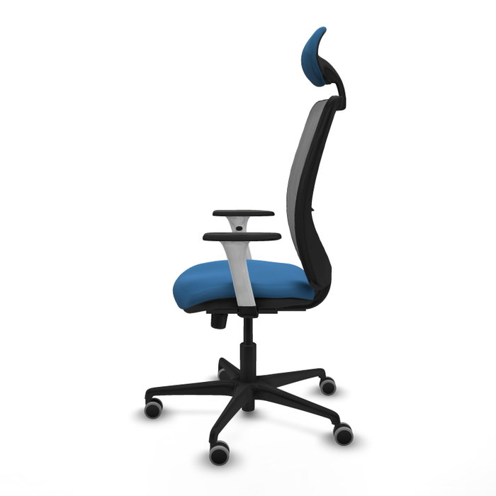 PIQUERAS Y CRESPO Silla de oficina Zulema con Mecanismo Sincro, Azul claro y Gris PIQUERAS Y CRESPO Silla de oficina Zulema con Mecanismo Sincro, Azul claro y Gris