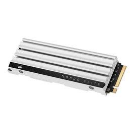 Corsair SSD MP600 ELITE 2TB M.2 2280 PCIe Gen4 NVMe 3D TLC para PS5, Vel. Lectura 7000MB/s, Blanco