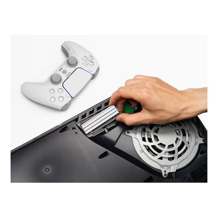 Corsair MP600 ELITE NVMe SSD 2TB M.2 2280 PCIe Gen4 x4 con disipador térmico, 3D TLC NAND, para PS5 y PC, 7000 MB/s