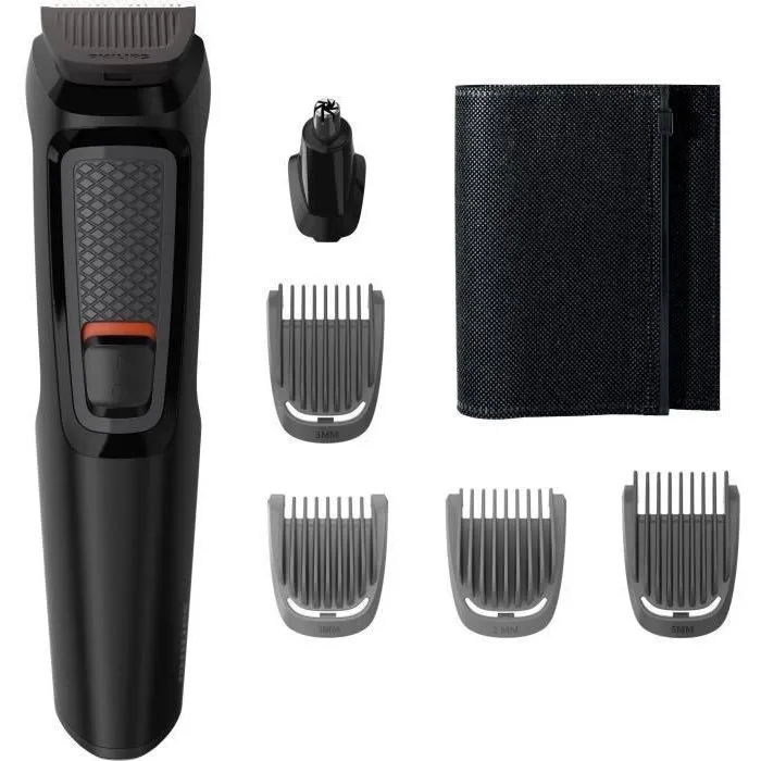 Philips Multigroom Series 3000 MG3710 Recortadora Inalámbrica Todo en Uno con 6 Herramientas
