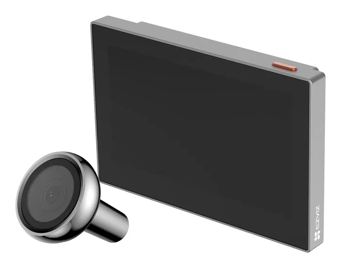 EZVIZ HP2 Mirilla Conectada Negro, Plata