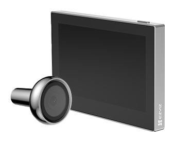 EZVIZ HP2 Mirilla Conectada Negro, Plata EZVIZ HP2 Mirilla Conectada Negro, Plata