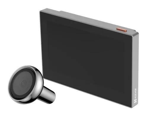 EZVIZ CS-HP2-R100-6E2WB-GR Cámara de Seguridad WiFi, 2 Megapíxeles, Color Negro y Plata