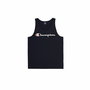 Camiseta de Tirantes Hombre Champion Top Negro