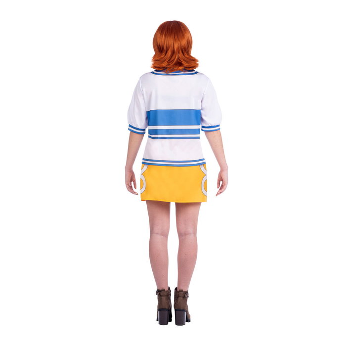 My Other Me Disfraz Nami con Peluca, Camiseta y Falda Talla S