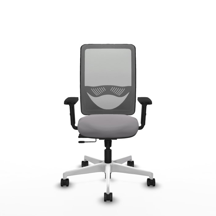 PIQUERAS Y CRESPO Silla de oficina Zulema Gris con Mecanismo Sincro/Traslack
