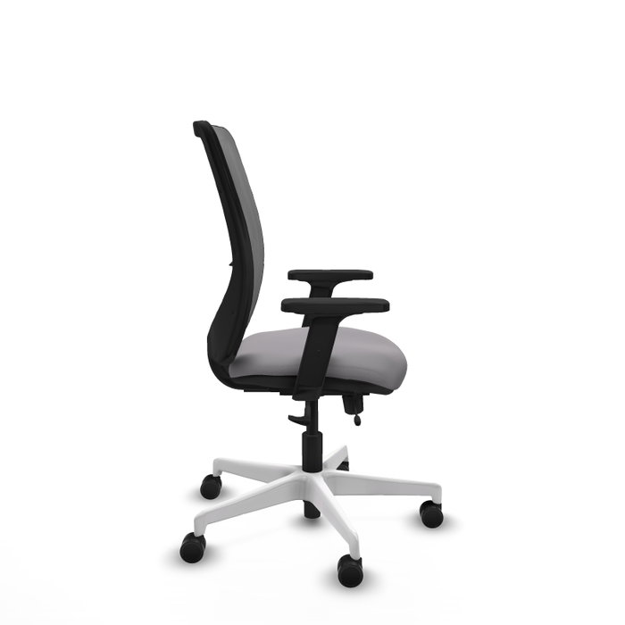 PIQUERAS Y CRESPO Silla de oficina Zulema Gris con Mecanismo Sincro/Traslack