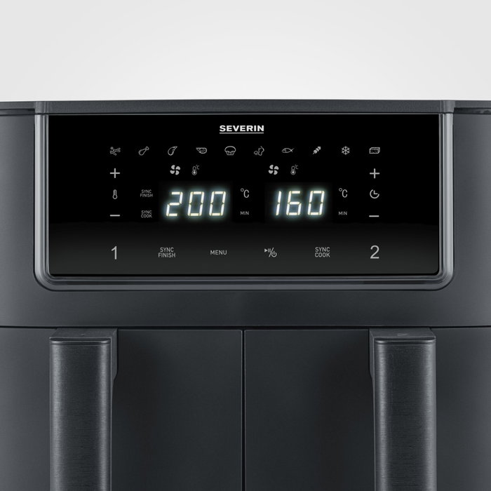 Severin FR 2463 Air Fryer de doble cámara