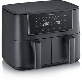 Severin FR2463 Freidora de aire 8L Doble tanque
