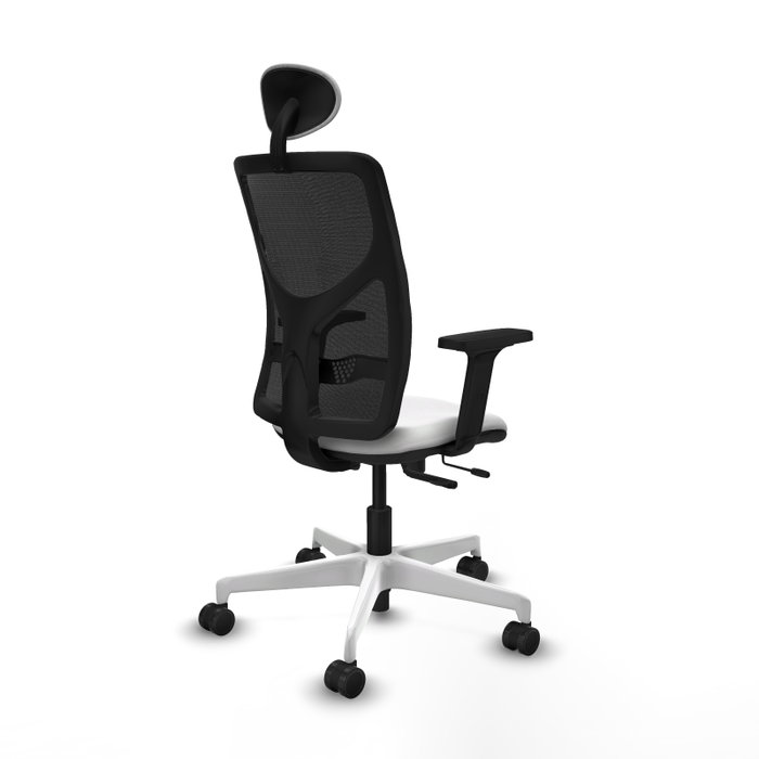 PIQUERAS Y CRESPO Silla de oficina Motilla con mecanismo Sincro/Traslack Blanca PIQUERAS Y CRESPO Silla de oficina Motilla con mecanismo Sincro/Traslack Blanca