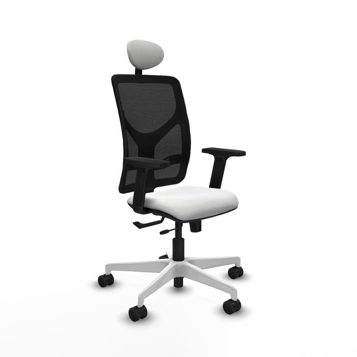 PIQUERAS Y CRESPO Silla de oficina Motilla con mecanismo Sincro/Traslack Blanca PIQUERAS Y CRESPO Silla de oficina Motilla con mecanismo Sincro/Traslack Blanca