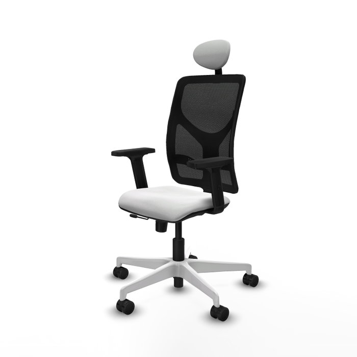 PIQUERAS Y CRESPO Silla de oficina Motilla con mecanismo Sincro/Traslack Blanca PIQUERAS Y CRESPO Silla de oficina Motilla con mecanismo Sincro/Traslack Blanca