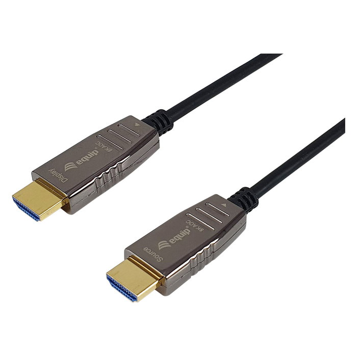 Equip Cable HDMI activo óptico 2.1 15m 8K 60Hz 48Gbps Equip Cable HDMI activo óptico 2.1 15m 8K 60Hz 48Gbps