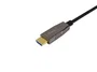 Equip 119451 Cable HDMI Activo de Fibra Óptica 2.1 - 15 metros - 8K@60Hz, 48Gbps, 240Hz, ARC, Ethernet, HDR Dinámico, Negro