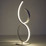 Home Deco Factory Lámpara Led Decorativa Blanca Contemporain