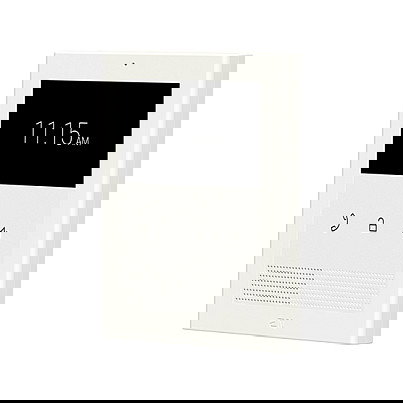 2N Clip Estación de Intercomunicación Interior de Pared, Pantalla Táctil LCD 4.3" 480x272, 2W, PoE, Blanco