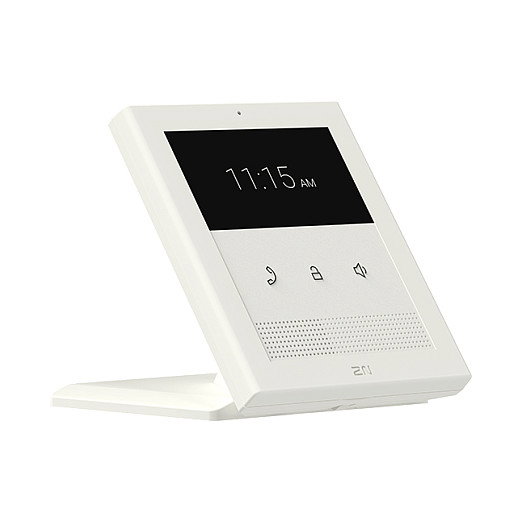 2N Clip Estación de Intercomunicación Interior de Pared, Pantalla Táctil LCD 4.3" 480x272, 2W, PoE, Blanco