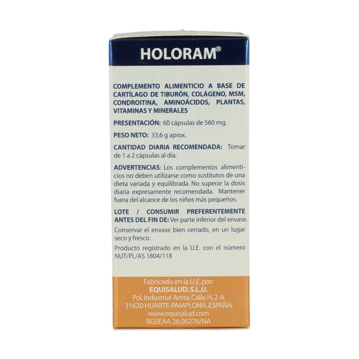 Equisalud Holoram Artigen 60 cápsulas de 560mg