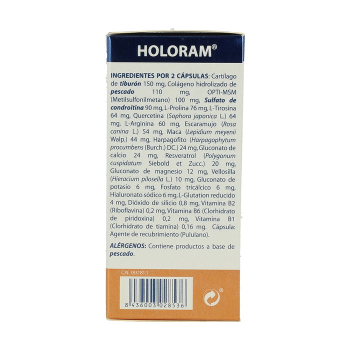 Equisalud Holoram Artigen 60 cápsulas de 560mg