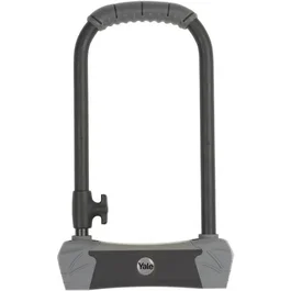 Yale Candado U Antirrobo Alta Seguridad Bicicleta MTB Certificado Secure Gold 230 x 115 x 14 mm