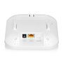 Zyxel NWA90AX Pro | Punto de Acceso WiFi 6 Dual-Band hasta 2975 Mbps, MU-MIMO, PoE, Para Montaje en Techo, 2.4GHz/5GHz, Blanco
