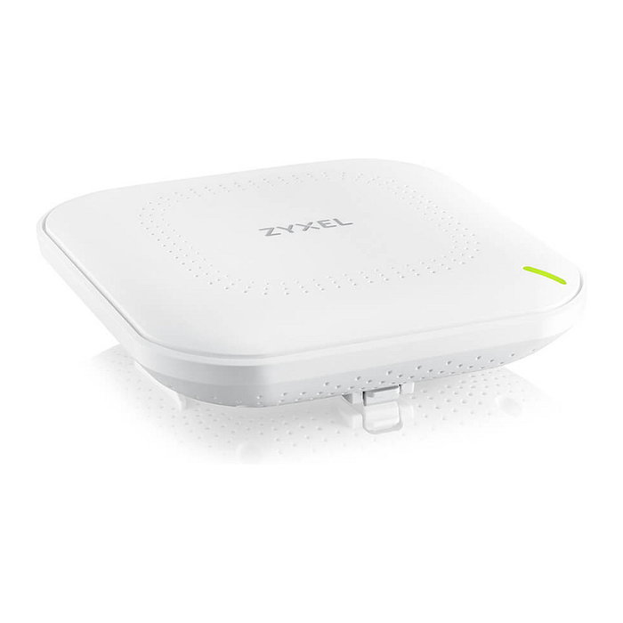 Zyxel NWA90AX PRO Punto de Acceso WiFi 6 AX3000 Dual Band 2.4/5 GHz 2400 Mbps para Techo, 802.11ax, PoE, MU-MIMO, WPA3, Blanco