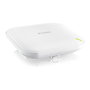 Zyxel NWA90AX PRO Punto de Acceso WiFi 6 AX3000 Dual Band 2.4/5 GHz 2400 Mbps para Techo, 802.11ax, PoE, MU-MIMO, WPA3, Blanco