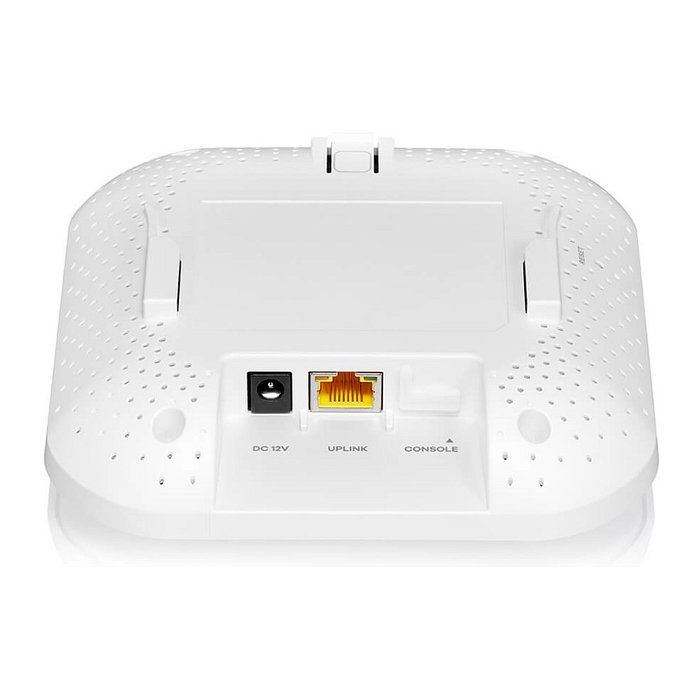 Zyxel NWA90AX PRO Punto de Acceso WiFi 6 AX3000 Dual Band 2.4/5 GHz 2400 Mbps para Techo, 802.11ax, PoE, MU-MIMO, WPA3, Blanco