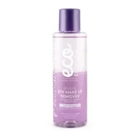ECOFORIA Desmaquillante Ojos Delicado con Ácido Hialurónico y Vitamina B5, Suave y Calmante, 150ml