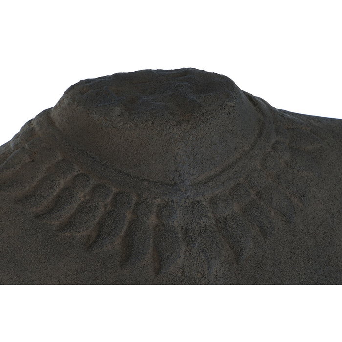 DKD Home Decor Figura de Cemento Guerrero Javanes Acabado 40x35x130 cm