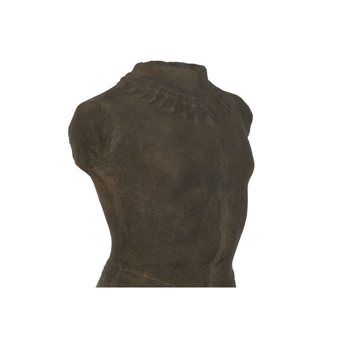 DKD Home Decor Figura de Cemento Guerrero Javanes Acabado 40x35x130 cm