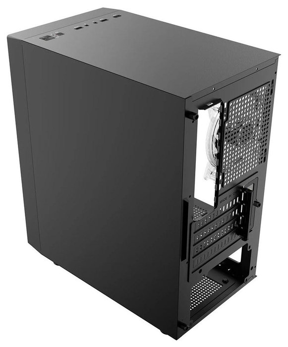 Caja Semitorre ATX Logic ATOS ARGB Negro Caja Semitorre ATX Logic ATOS ARGB Negro