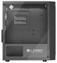 Caja Semitorre ATX Logic ATOS ARGB Negro
