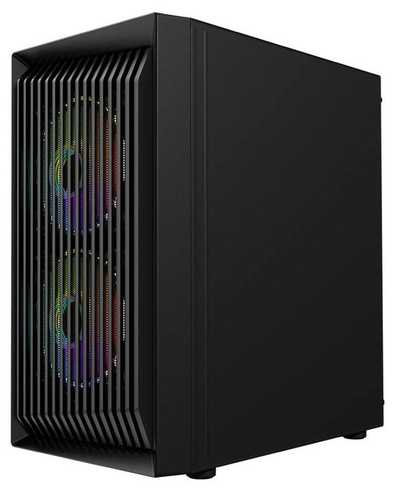 Caja Semitorre ATX Logic ATOS ARGB Negro Caja Semitorre ATX Logic ATOS ARGB Negro