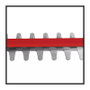 Einhell Akku-Heckenschere GE-CH 36/61 Li-Solo 36V (rojo/negro)