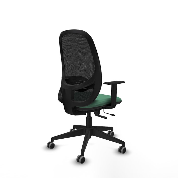 PIQUERAS Y CRESPO Silla de oficina Cilanco Verde Esmeralda