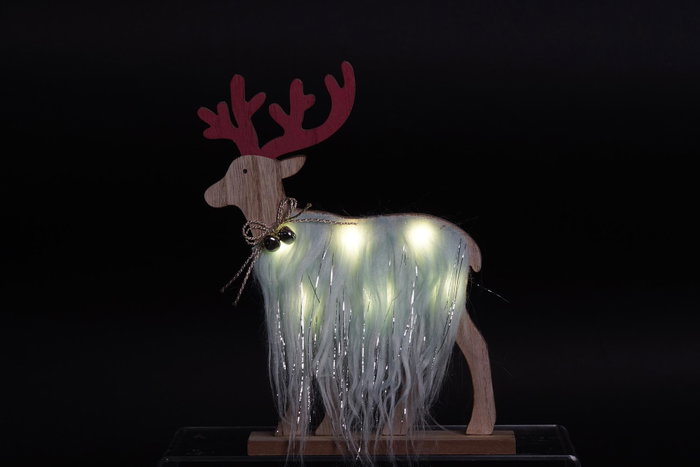 DKD Home Decor Figura LED Reno Surtido de 4 Unidades DKD Home Decor Figura LED Reno Surtido de 4 Unidades