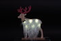 DKD Home Decor Figura LED Reno Surtido de 4 Unidades