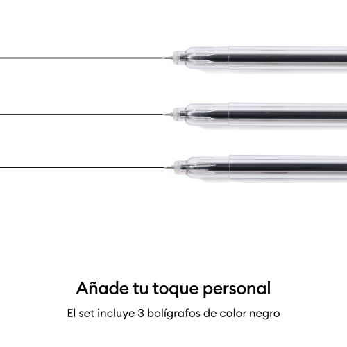Cricut Set de bolígrafos de punta extrafina 0,3 mm con adaptador (3 unidades + adaptador)