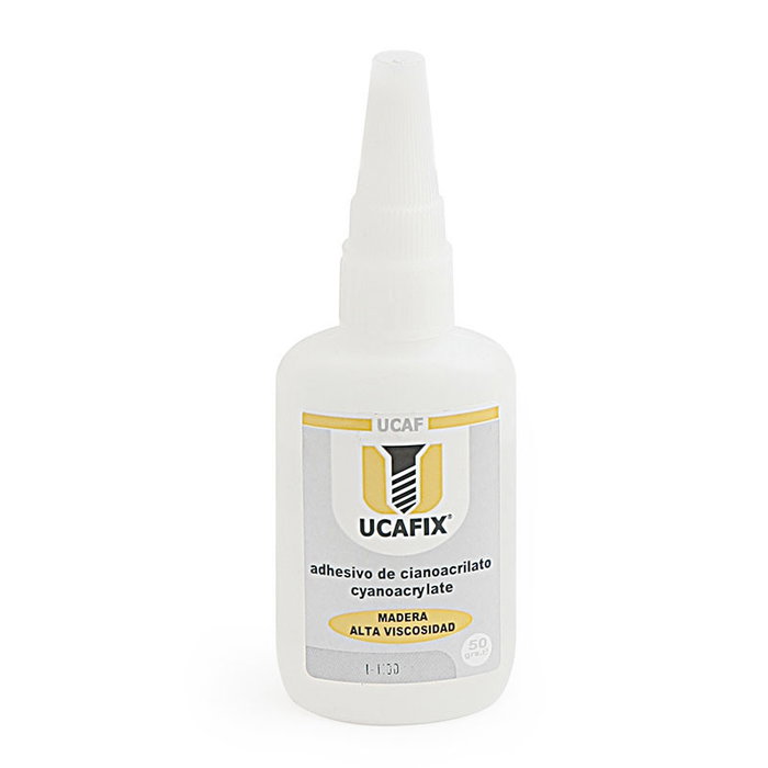 UCAFIX Adhesivo Instantáneo de Cianoacrilato Alta Viscosidad 50 ml UCAFIX Adhesivo Instantáneo de Cianoacrilato Alta Viscosidad 50 ml