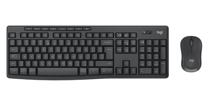 Logitech MK370 Combo for Business Grafito, Teclado y Ratón Inalámbricos con Logi Bolt y Bluetooth