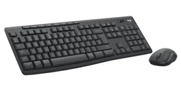Logitech 920-012077 Teclado Inalámbrico RF + Bluetooth QWERTY Internacional Grafito con Ratón Incluido
