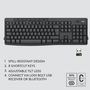 Logitech MK370 Combo for Business Inalámbrico Teclado y Ratón Silencioso Seguro para Empresa