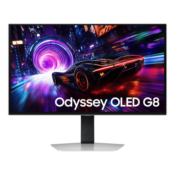 Samsung Odyssey OLED G8 G81SF Monitor Gaming 32" 4K OLED 0,03ms 240Hz HDMI 2.1 DisplayPort 1.4 FreeSync G-Sync Plateado Samsung Odyssey OLED G8 G81SF Monitor Gaming 32" 4K OLED 0,03ms 240Hz HDMI 2.1 DisplayPort 1.4 FreeSync G-Sync Plateado